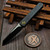 Kizer Knives Feist 3 | CPM S90V + Polished DLC Ultra | Titanium (Matte DLC Ultra) & KizerNova™ Quartz | Reverse Tanto | KizerX™ 3499.3A4
