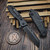Heretic Knives Jinn Glow Carbon Fiber Button Lock Flipper 3" DLC H213-6A-GLOCF