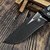 Microtech Amphibian Mini Ram-Lok Black Aluminum 3.25" S/E 137MRL-1