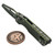 Microtech MSI Ram-Lok Cerakote Vintage Green Tri-Grip Polymer 3.85" S/E 210T-1PMCVG