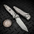MICROTECH SOCOM RAM-LOK T/E STONEWASH FRAG PATTERN TITANIUM W/BRONZE TI ACCENT MARFIONE SELECT 161RL-10FRMS2