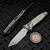 MICROTECH SOCOM RAM-LOK T/E STONEWASH FRAG PATTERN TITANIUM W/FLAMED TI ACCENT MARFIONE SELECT 161RL-10FRMS5