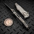 MICROTECH SOCOM RAM-LOK T/E STONEWASH FRAG PATTERN TITANIUM W/FLAMED TI ACCENT MARFIONE SELECT 161RL-10FRMS5