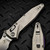 MICROTECH SOCOM RAM-LOK T/E STONEWASH SLAB TITANIUM W/PURPLE TI ACCENT MARFIONE SELECT 161RLS-10MS4