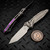 MICROTECH SOCOM DELTA RAM-LOK T/E MARFIONE SELECT STONEWASH TITANIUM W/PURPLE TI ACCENT 163RL-10MS4