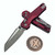 Microtech MSI Mini Merlot Aluminum Fluted 3.18" S/E Apocalyptic 210M-10APFLMR