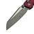 Microtech MSI Mini Merlot Aluminum Fluted 3.18" S/E Apocalyptic 210M-10APFLMR