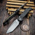 Microtech LUDT Carbon Fiber T/E Stonewash Bronze Ti Accent 1136-10MS13