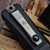 Marfione Custom Combat Troodon Gen III Interceptor Mirror Polish Flamed Ti Accent