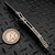 MICROTECH SOCOM DELTA RAM-LOK T/E MARFIONE SELECT STONEWASH TITANIUM W/FLAME TI ACCENT 163RL-10MS5