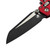 Microtech MSI Mini Red Aluminum Fluted S/E 210M-1FLRD