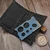 Marfione Custom Knives Assailant Antique Blue Titanium Credit Card Knife w/Wallet S/N 001 - Preowned