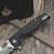 QSP Gavial Black G10 D2 Blade QS126-C - Preowned