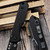 Heretic Knives Black Tactical Jinn Manual 3" DLC H213-6A-T