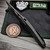 Poikilo Blade VK-Zame Shark S3 Titanium Folder w/Crystal Ti Bolster DSW M398