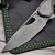 Poikilo Blade VK-Zame Shark S3 Titanium Folder w/Crystal Ti Bolster DSW M398