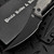 Bastinelli Knives Yummy 4" Fixed Blade PVD Black Micarta