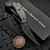 Bastinelli Knives Yummy 4" Fixed Blade PVD Black Micarta