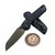 Microtech MSI Ram-Lok Mini Black Fluted Aluminum 3.10" S/E DLC Shadow 210M-1DLCTFLSH  By Edc Lifestyle