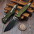 MICROTECH SOCOM RAM-LOK T/E OD GREEN FRAG ALUMINIUM BLACK 161RL-1FROD