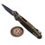 MICROTECH SOCOM RAM-LOK T/E TAN FRAG ALUMINIUM BLACK 161RL-1FRTA