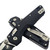 Microtech MSI Mini Black Aluminum Fluted S/E Partial Serrated 210M-2FL