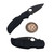 Spyderco Sage 5 Salt Compression Lock Black G-10 3" Magnacut Plain Edge C123GPBKMCBK