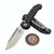 Microtech LUDT Carbon Fiber T/E Stonewash Purple Ti Accent 1136-10MS15