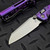 Microtech MSI Mini Purple Haze Frag Titanium Stonewash 210M-10FRMS6 Marfione Select