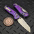 Microtech MSI Mini Purple Haze Frag Titanium Stonewash 210M-10FRMS6 Marfione Select