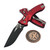 Microtech Amphibian Mini Ram-Lok Red Aluminum Frag 3.25" S/E 137MRL-1FRRD