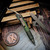Marfione Custom Siphon II Antique Green Frag Titanium w/Bronzed Accents 401-ATGFRTIBRZ-MCK