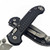 Microtech LUDT Ram-Lok Manual Black Frag Aluminum 3.4" T/E  Apocalyptic M390MK 1136RL-10APFR