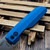 Pro-Tech Vero Synapse Blue 3.5" Stonewash Spear Point