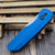 Pro-Tech Vero Synapse Blue 3.5" Stonewash Spear Point