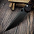 Pro-Tech Peace Neighbor Avalon Del Fuego Button Lock 4.25 Black Drop Point PN1104-DF