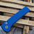 Pro-Tech Chaves Scapegoat Blue Compact Auto Carbide 3.15" Stonewash RCS1105-Blue