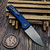 Pro-Tech Chaves Scapegoat Blue Compact Auto Carbide 3.15" Stonewash RCS1105-Blue