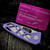 Sharknivco M11 Skeletonized Purple Titanium Handle Polished Stonewash RWL34 Blade