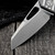 Sharknivco M11 Milled Two-Tone Stonewash Titanium Handle Polished Stonewash RWL34 Blade