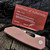 Sharknivco M11 Milled Salmon Pink Titanium Handle Polished Stonewash RWL34 Blade
