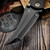 Borka Blades Sean Marfione SBHF Micarta Scale Folder Tanto