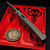 Chaves Knives Titanium Integral Magnetic M390 Stonewash D/P July 4th 250th Embellishment by Roman Road Knifeworks S1