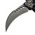 Microtech Hawk Auto Natural Clear Textured Inlays 4" Apocalyptic 166-10APNC