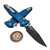 MICROTECH SOCOM RAM-LOK S/E BLUE FRAG ALUMINIUM 160RL-1FRBL