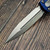 Microtech Dirac Delta Navy D/E Stonewash 227-10NA S/N 17283 - Preowned