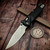 Microtech Socom Ram-Lok Black Frag S/E Stonewash 160RL-10FR - Preowned