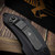 Marfione Custom Brachial DLC Two-Tone Stonewash Flamed Ti Bkacspacer S/N 002- Preowned