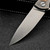 Shirogorov Knives Neon Lite Titanium Natural Micarta 3.25" Stonewash D/P
