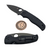 Spyderco Shaman Lightweight Black FRN Compression Lock 3.58" DLC C229PBBK